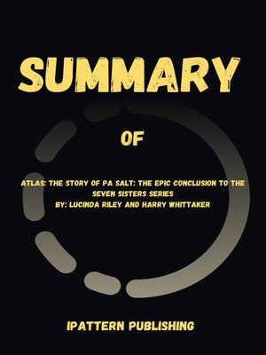 cover image of Summary of Atlas: The Story of Pa Salt